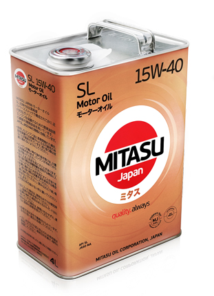   MITASU MOTOR OIL SL 15W-40 