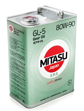 Масло трансмиссионное MITASU GEAR OIL GL-5 80W-90 