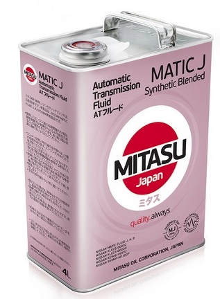 Жидкость трансмиссионная MITASU ATF MATIC J Synthetic Blended 