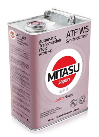 Жидкость трансмиссионная MITASU ATF WS Synthetic Tech 
